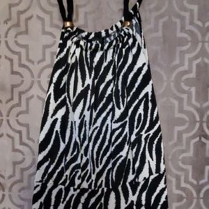 Sexy Zebra Print Tank